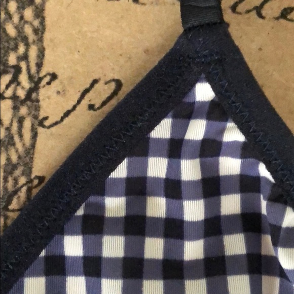 J. Crew French Bralette in Gingham - Picture 4 of 4